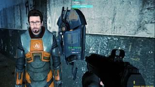 Gordon Freeman SmartNPC - Using a Suit Charger