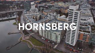 Drone flight over Hornsbergs Strand