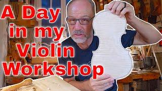 Why I do YouTube -  and Day in my Life of a Violinmaker Jan 2024