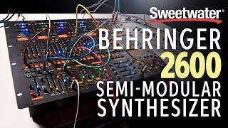 Behringer 2600 Analog Semi-modular Synthesizer Demo — Daniel Fisher