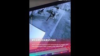 #Viral _video rekaman cctv gelandangan cantik di pekalongan di lecehkan pengguna motor