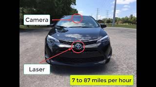 2017 Toyota Corolla Pre-Collision System (PCS) Testing