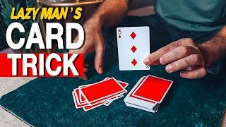 My FAVORITE Self-Working Card Trick (NEVER Touch The Deck)