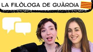 Una conversa molt interessant amb l'Aida, @filologa_de_guardia