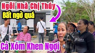 Bất ngờ đến thăm nhà Chị Thúy ĐỘI THỢ đang gấp rút kịp bàn giao