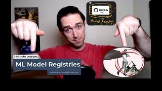 1-Minute Lessons in #MLOps: What is an #ML #Model #Registry?