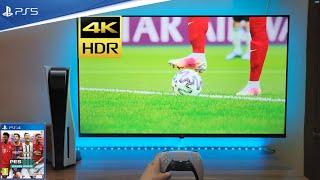 PES 2021 PS5 Gameplay (4K HDR 60FPS) EURO 2020