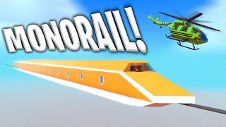 Building a Monorail Bullet Train! - Trailmakers