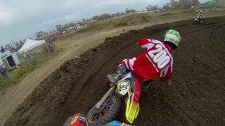 KROC CAM: Bobby Piazza / Open Pro - Kawasaki Race Of Champions (MXPTV)