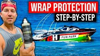 How To Protect The Vinyl Wrap On Your Boat (Boat Wrapping Protection)