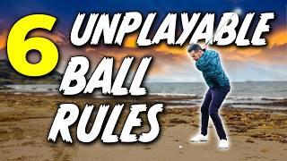 How To Take An Unplayable Drop - 6 Golf Rules You NEED TO KNOW