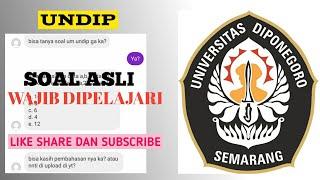 Soal Ujian Mandiri UNDIP 2023