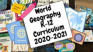 World Geography Homeschool Curriculum Choices for K-12 ~ Large Family Homeschooling