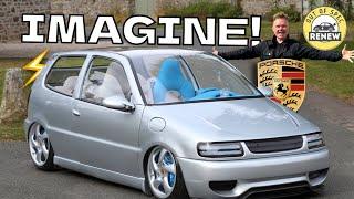 This Fan-made Porsche City Car Takes A VW Polo Electric And Driverless!