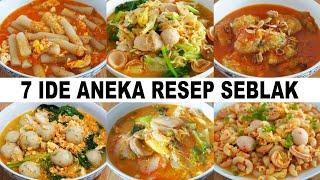 7 IDE ANEKA RESEP SEBLAK ENAK DAN MUDAH!! WAJIB COBA...