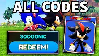 (2024) ALL *NEW* SECRET OP CODES In Roblox Sonic Speed Simulator!