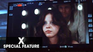 X (2022 Movie) Special Feature “Mia Goth” - Mia Goth, Brittany Snow