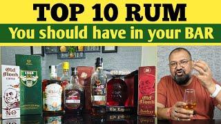 Top 10 RUM Collection @nilgirikashyap #top10 #rum #review