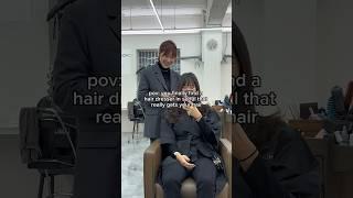 Hair transformation in seoul #koreanfashion #koreanhairstyles #seoulvlog #hairstyle