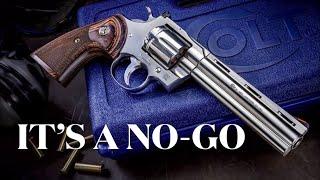 NEW Colt Python: WHY IT’S A “NO-GO”