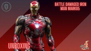 Hot Toys Battle Damaged Iron Man Mark 85 | Unboxing