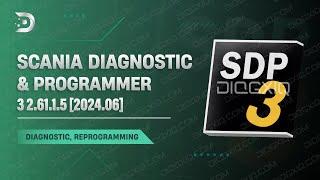 SCANIA DIAGNOSTIC & PROGRAMMER 3 2.61.1.5 [2024.06] | SUPPORT  ‍