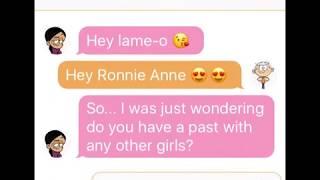 Ronnie Anne, Lincoln, Tabby, and Giggles texting!!  Part 1