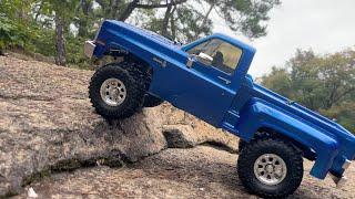 Chevrolet: 1982 Chevy K10.  1/10 Scale. Driving Rock Mountain Road #2