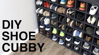 Easy Shoe Cubby : Speed Build