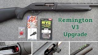 Remington V3 /TAC-13 Upgrade (GG&G Bolt Handle, HI-VIZ Sight, NDZ Magazine Follower)