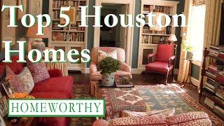 Top 5 Houston Homes | Traditional Design, Flourishing Gardens, and Art-Filled Spaces