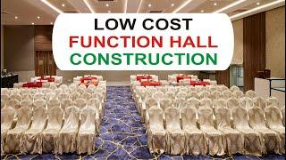 #functionhall construction ideas, function construction planning loans cost estimation Ph 9246222211