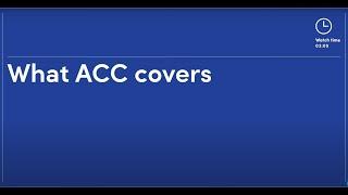 What ACC covers | ACC New Zealand