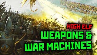 HIGH ELF WARFARE: Is wielding a spear and a bow really that safe? | Warhammer Old World Lore || Ep36