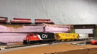 Running HO Scale Trains on Track10Trains' New Layout