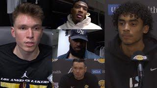 Lakers vs Thunder  | Lakeshow Postgame Interviews x Highlights: Rui, LeBron, DK, Max & Coach Redick