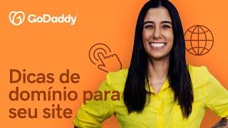 O que é domínio de site? Descubra e registre o melhor nome para o seu site! | GoDaddy Brasil