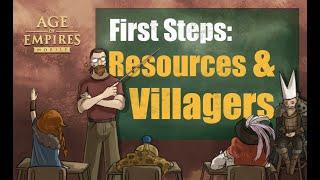 First Steps Ep 3 - Resources & Villagers menu | Age of Empires Mobile for Newcomers