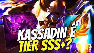 KASSADIN TA MUITO FORTE E NINGUÉM USA! FIZ CHOVER NESSA PARTIDA! LOL WILD RIFT