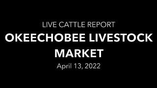 Okeechobee Livestock Market Live Cattle Report