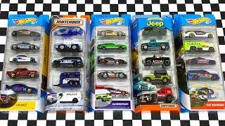 Opening Hot Wheels And Matchbox 5-Car Packs!