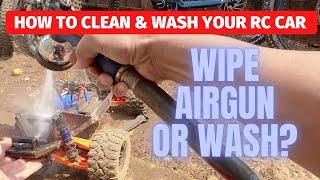 How to clean your rc car - best way to clean and wash your rc truck