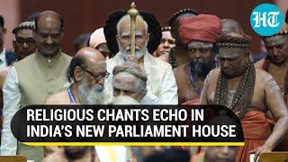 Sengol, Hymns, Plaque: PM Modi dedicates new Parliament building to India | Full Ceremony