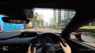 [POV] Driving The All New MAZDA 3 Hatchback in Dhaka | DRVN Clips