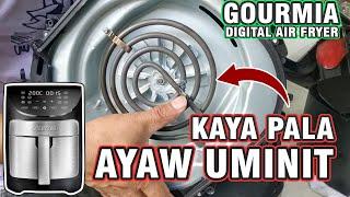 GOURMIA Digital Airfryer ayaw uminit paano gawin? HOW TO FIX AIRFRYER