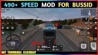 How to add speed mod in bus simulator indonesia | bussid 490+ speed mod | bussid v3.7.1