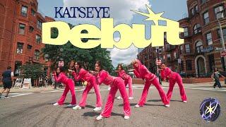 [DANCE IN PUBLIC - ONE TAKE] KATSEYE (캣츠아이) - 'Debut' | Full Dance Cover by HUSH BOSTON