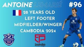 ANTOINE LEMARIÉ BOEUNG KET FC / CAMBODIAN PREMIER LEAGUE 2024