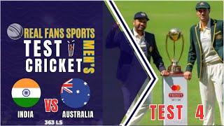 AUSTRALIA VS INDIA TEST 5 || REAL FANS SPORTS