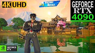 Fortnite Minato Hakaru Skin Gameplay | RTX 4090 4K Max Graphics + RTX ON | Chapter 6 #fortnite